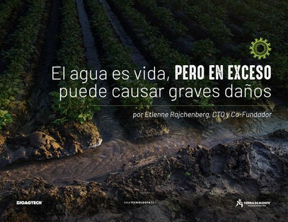 El riego es un arma de dos filos.