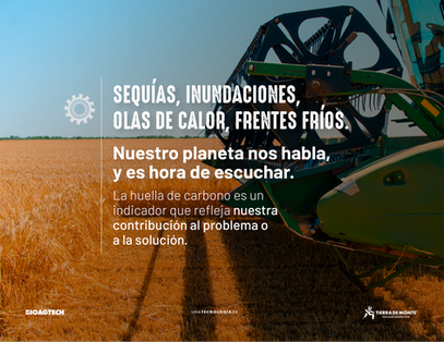 La huella de carbono es un indicador que refleja nuestra contribución al problema o a la solución 🌎​​