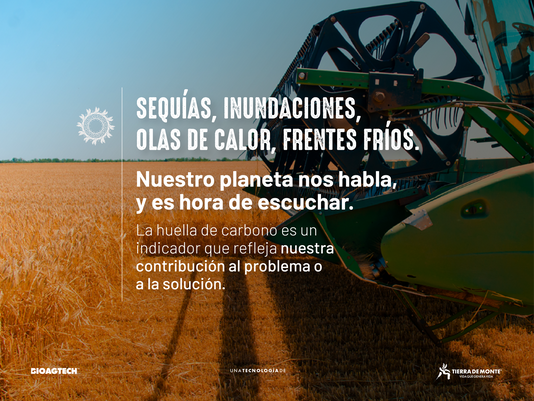 La huella de carbono es un indicador que refleja nuestra contribución al problema o a la solución 🌎​​